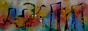 2009. Jazz (2). Oil on canvas. 15x35 cm. ntk/nfs.