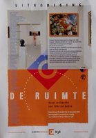 2014. Poster Kunst in Drenthe van 1800 tot heden, K38 Roden.